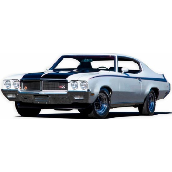 SUNH5701 - 1/18 BUICK GSX 1970 APOLLO WHITE