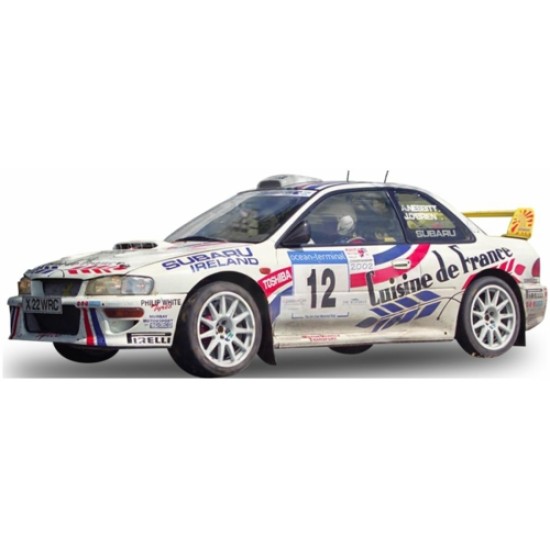 SUNH5752 - 1/18 SUBARU IMPREZA S6 WRC 2000 NO.12 - NESBITT O'BRIEN 1ST JIM CLARK MEMORIAL RALLY 2002 SUNH5752 - 1/18 SUBARU IMPREZA S6 WRC 2000 NO.12 - NESBITT O'BRIEN 1ST JIM CLARK MEMORIAL RALLY 2002