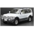 SUNH5833 - 1/18 MITSUBISHI PAJERO V73 WHITE (NEW TOOLING)