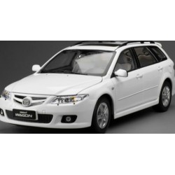 1/18 MAZDA 6 WAGON GLACIER WHITE
