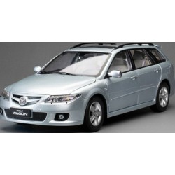1/18 MAZDA 6 WAGON GLACIER SILVER METALLIC