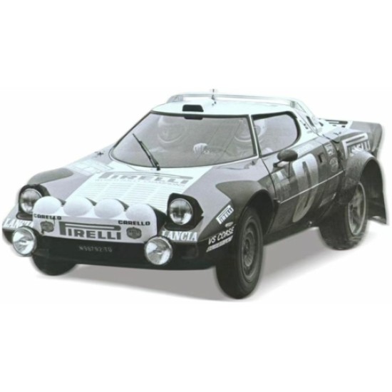 SUNH6016 - 1/18 LANCIA STRATOS HF NO.1 ROHRL/GEISTDORFER - INT SACHS WINTER RALLYE 1978