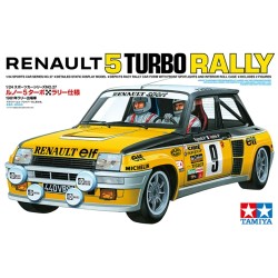 1/24 RENAULT 5 TURBO RALLY LTD (PLASTIC MODEL KIT) 24027 1/24 RENAULT 5 TURBO RALLY LTD (PLASTIC MODEL KIT) 24027
