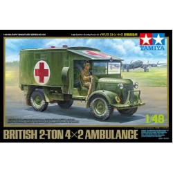 1/48 BRITISH 2T 4X2 AMBULANCE (PLASTIC KIT) 32605 1/48 BRITISH 2T 4X2 AMBULANCE (PLASTIC KIT) 32605