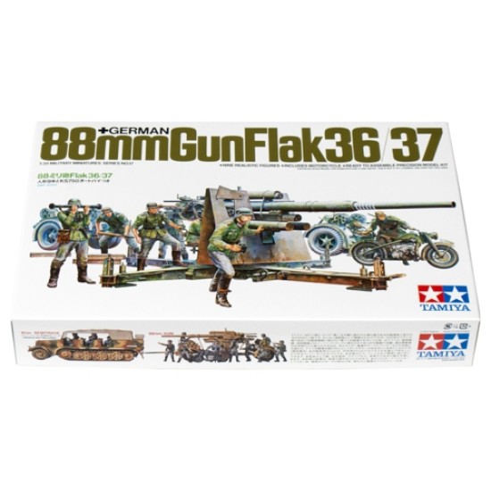 1/35 88MM GUN FLAK 36/37 (PLASTIC MODEL KIT) 35017