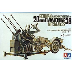1/35 GERMAN 2CM FLAKVIERLING 38 (PLASTIC KIT)