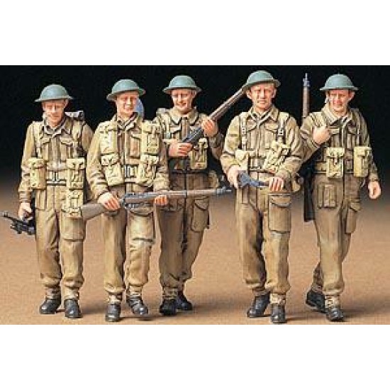 1/35 BRITISH INFANTRY ON PATROL (PLASTIC KIT) 1/35 BRITISH INFANTRY ON PATROL (PLASTIC KIT)