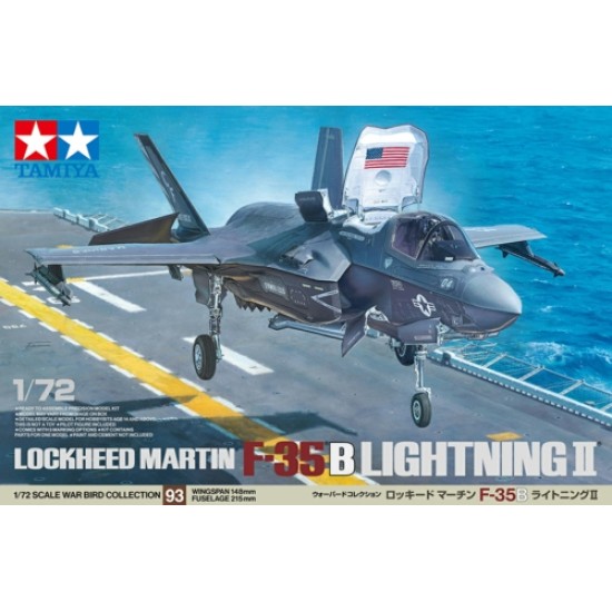 1/72 LOCKHEED MARTIN F-35B LIGHTING II (PLASTIC KIT) 60793