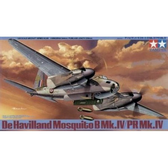 1/48 MOSQUITO B MK.IV/PR MK.IV (PLASTIC MODEL KIT) 61066