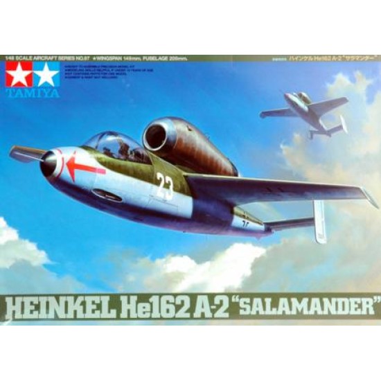 1/48 HEINKEL HE 162 A2 SALAMANDER (PLASTIC MODEL KIT) 61097