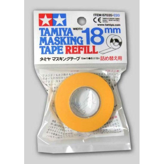 TAMIYA MASKING TAPE REFILL 18MM 87035