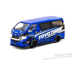 1/64 TOYOTA HIACE WIDEBODY TOYO TIRES 1/64 TOYOTA HIACE WIDEBODY TOYO TIRES