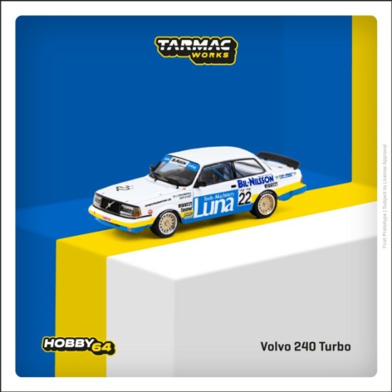 1/64 VOLVO 240 TURBO ETCC ZOLDER 1984 WINNER U.GRANBERG/R.L.KVIST