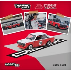 1/64 DATSUN 510 TRANS-AM B-SEDAN 2.5 CHALLENGE 2023 - DANIEL WU T64-052-SD