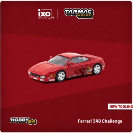 TCT64082PRE - 1/64 FERRARI 348 CHALLENGE PRESENTATION