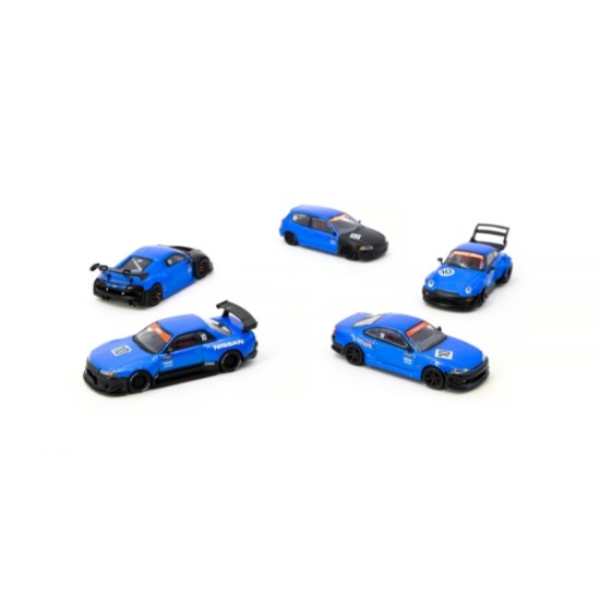 1/64 TARMAC WORKS 10TH ANNIVERSARY SET (5 MODEL CARS PLUS TRADING CARDS SET 1/64 TARMAC WORKS 10TH ANNIVERSARY SET (5 MODEL CARS PLUS TRADING CARDS SET