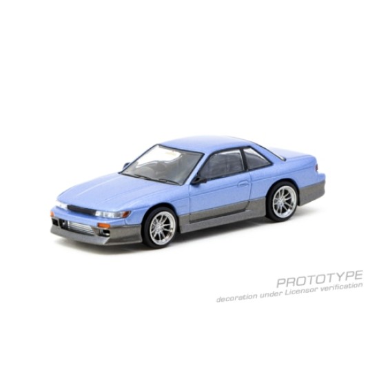 1/64 VERTEX NISSAN SILVIA (S13) BLUE/GREY