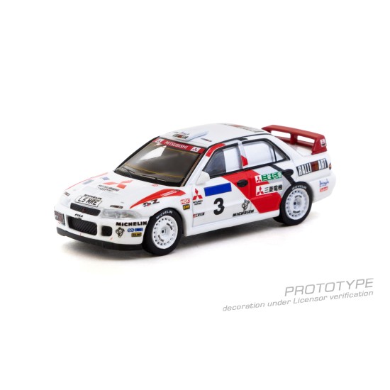 1/64 MITSUBISHI LANCER EVOLUTION II HONG KONG BEIJING RALLY 1994 K.ERIKSSON/S.PARMANDER