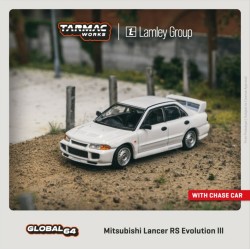 TCT64G050RS - 1/64 MITSUBISHI LANCER RS EVOLUTION III - WHITE TCT64G050RS - 1/64 MITSUBISHI LANCER RS EVOLUTION III - WHITE
