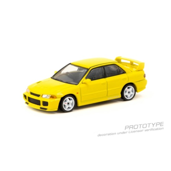 1/64 MITSUBISHI LANCER GSR EVOLUTION III YELLOW