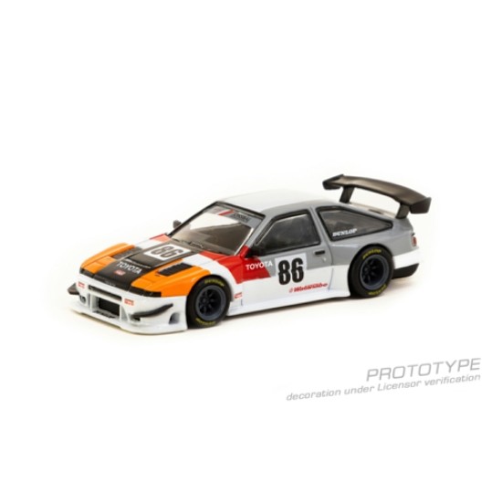 1/64 TOYOTA SPRINTER TRUENO AE86 WIDEBODY TRD