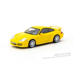 1/64 PORSCHE 911 GT3 (TYPE 996) YELLOW 1/64 PORSCHE 911 GT3 (TYPE 996) YELLOW