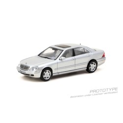 1/64 MERCEDES-BENZ S-CLASS BRILLIANT SILVER METALLIC T64G-072-SL