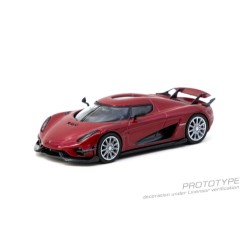 TCT64GTL017RE - 1/64 KOENIGSEGG REGERA - METALLIC RED TCT64GTL017RE - 1/64 KOENIGSEGG REGERA - METALLIC RED