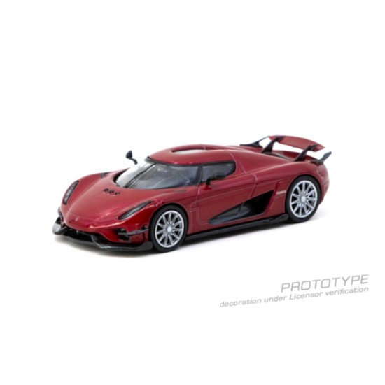 TCT64GTL017RE - 1/64 KOENIGSEGG REGERA - METALLIC RED