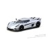 1/64 KOENIGSEGG REGERA SILVER METALLIC/BLUE ACCENTS