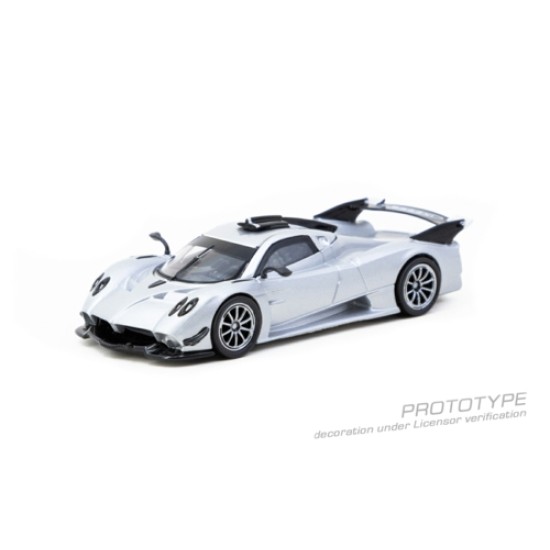 TCT64GTL035SL - 1/64 PAGANI HUAYRA R - SATIN SILVER