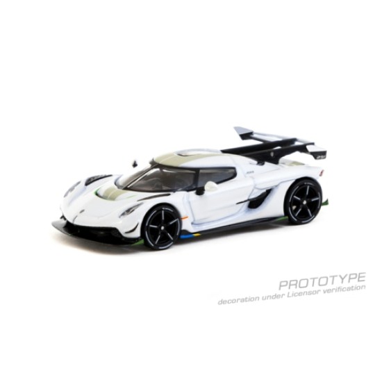 1/64 KOENIGSEGG JESKO ATTACK WHITE LAMLEY SPECIAL EDITION