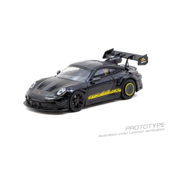 1/64 PORSCHE GT3RS (992.2) MR BLACK/YELLOW TARMAC SPECIAL EDITION 1/64 PORSCHE GT3RS (992.2) MR BLACK/YELLOW TARMAC SPECIAL EDITION