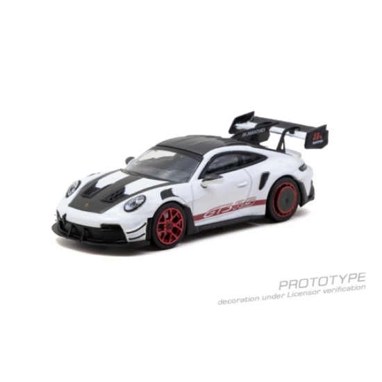 1/64 PORSCHE GT3RS (992.2) MR WHITE/RED TARMAC SPECIAL EDITION 1/64 PORSCHE GT3RS (992.2) MR WHITE/RED TARMAC SPECIAL EDITION