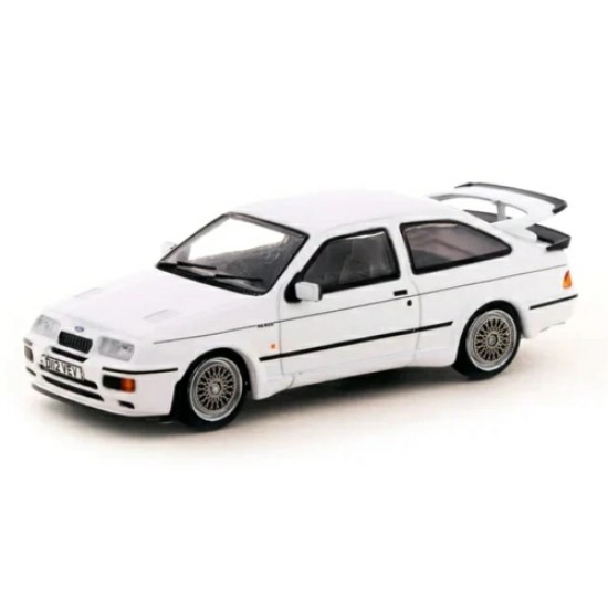 1/64 1989 FORD SIERRA RS5000 COSWORTH WHITE T64R-058-WHT