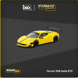 TCT64R073YL - 1/64 FERRARI 458 ITALIA GT3 YELLOW