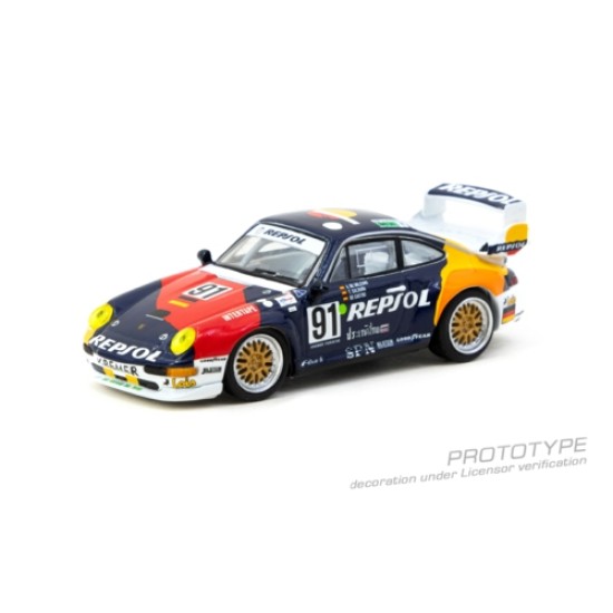 TCT64S004REP - 1/64 PORSCHE 911 GT2 24H LE MANS 1995 NO.91