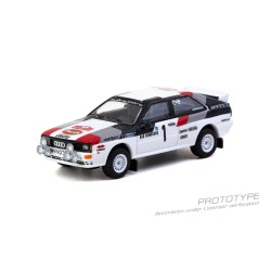 1/64 AUDI QUATTRO A1 LOMBARD RAC RALLY 1982 NO.1 WINNER