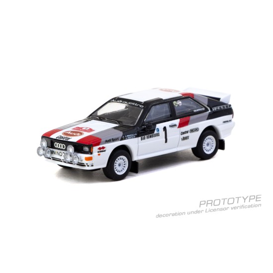 1/64 AUDI QUATTRO A1 LOMBARD RAC RALLY 1982 NO.1 WINNER