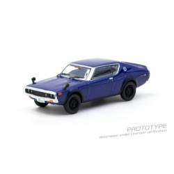 1/64 NISSAN SKYLINE 2000GT-R KPGC110 BLUE METALLIC 1/64 NISSAN SKYLINE 2000GT-R KPGC110 BLUE METALLIC