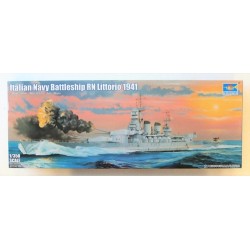 1/350 ITALIAN BATTLESHIP RN LITTORIO 1941 (PLASTIC KIT)