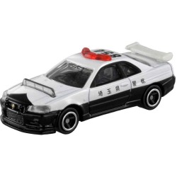 NO.1 NISSAN SKYLINE GT-R(BNR34) POLICE CAR NO.1 NISSAN SKYLINE GT-R(BNR34) POLICE CAR