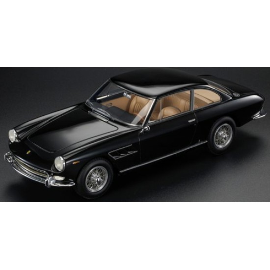 TOP126C - 1/18 FERRARI 330 GT 2 2 BLACK WITH TAN INTERIOR