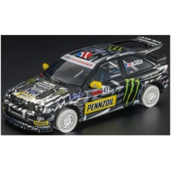 TOP147D - 1/18 FORD ESCORT RS COSWORTH NO.43 BLACK - WITHOUT TYRES - HOONIGAN - BLOCK