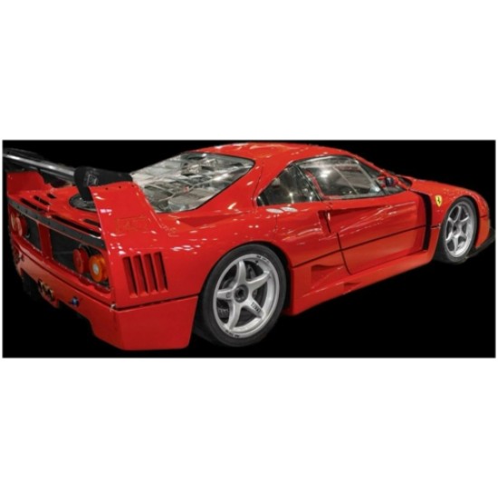 TOP148A - 1/18 FERRARI F40 LM 1989 PRESS VERSION RED