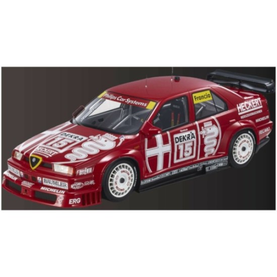 TOP151D - 1/18 ALFA ROMEO 155 V6 TI DTM 1993 NO.15 GIORGIO FRANCIA