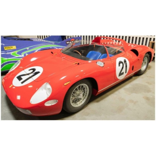 TOPTMR1264A - 1/12 FERRARI 250P NO.21 L. BANDINI/L. SCARFIOTTI WINNER 24 HOURS OF LE MANS 1963