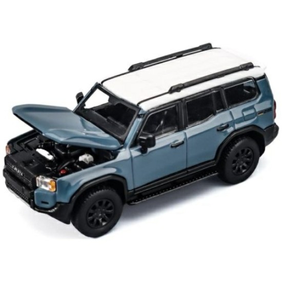 1/64 TOYOTA LAND CRUISER 250 BLUE 1/64 TOYOTA LAND CRUISER 250 BLUE