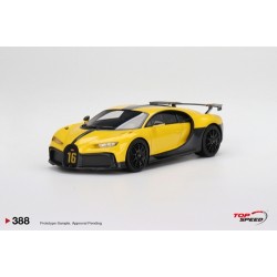 1/18 BUGATTI CHIRON PUR SPORT YELLOW TS0388 1/18 BUGATTI CHIRON PUR SPORT YELLOW TS0388