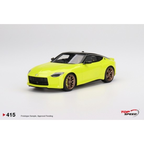 TS0415 - 1/18 NISSAN FAIRLADY Z PROTO SPEC 2023 IKAZUCHI YELLOW RHD